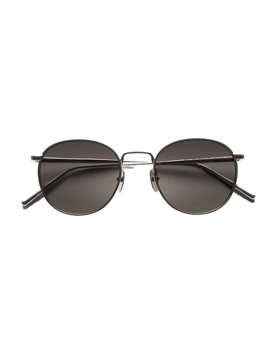 Dame Chimi Eyewear | Chimi Eyewear Round Grey P Solbriller Solv