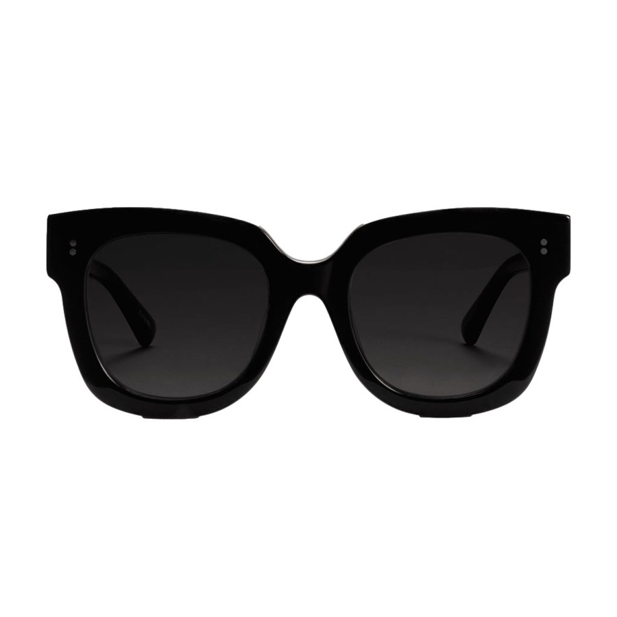 Dame Chimi Eyewear | Chimi Eyewear Black 08 Core Solbriller Sort