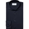 Herre Eton | Eton Navy Four-Way Stretch Shirt Skjorte Marine