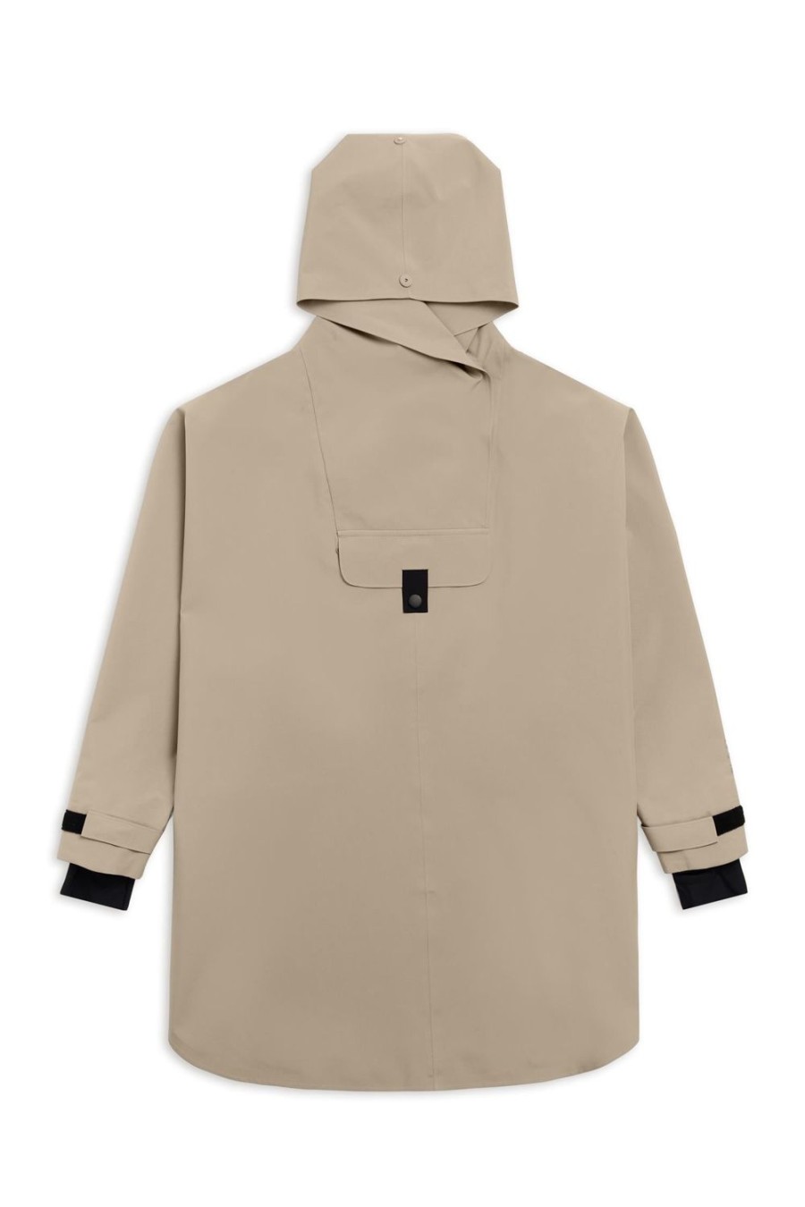 Dame Blæst | Blaest Bergen Poncho Beige Jakke Beige