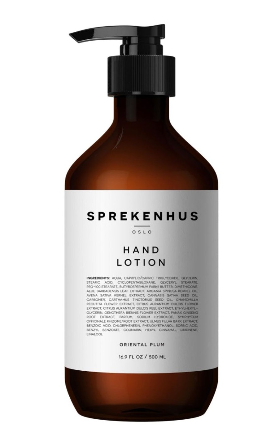 Livsstil Sprekenhus | Sprekenhus Hand Lotion Oriental Plum Handkrem Gjennomsiktig