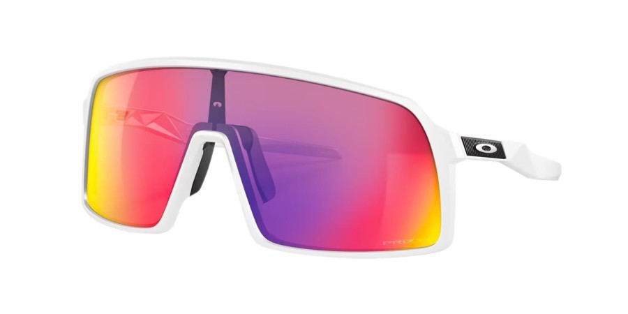 Dame Oakley | Oakley Sutro Solbriller Hvit Og Rod