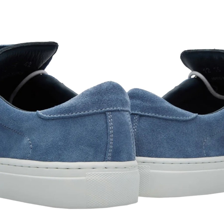 Herre Diemme | Diemme Marostica Low Blue Sky Suede Sko Lysebla