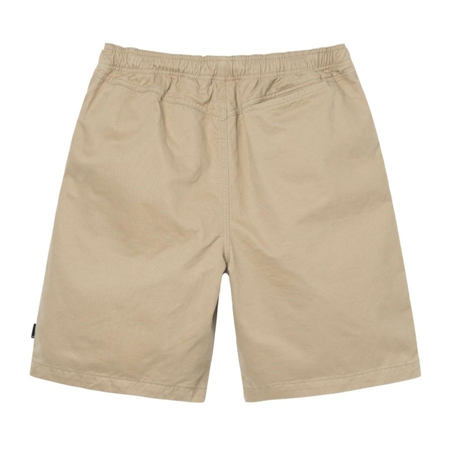 Herre Stussy | Stussy Brushed Beach Short Shorts Khaki