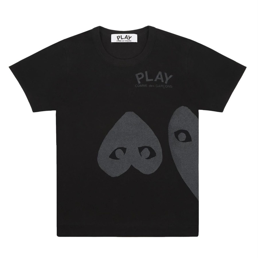 Herre Comme des Garcons Play | Comme Des Garcons Play Men´S Play T-Shirt T-Shirt Sort