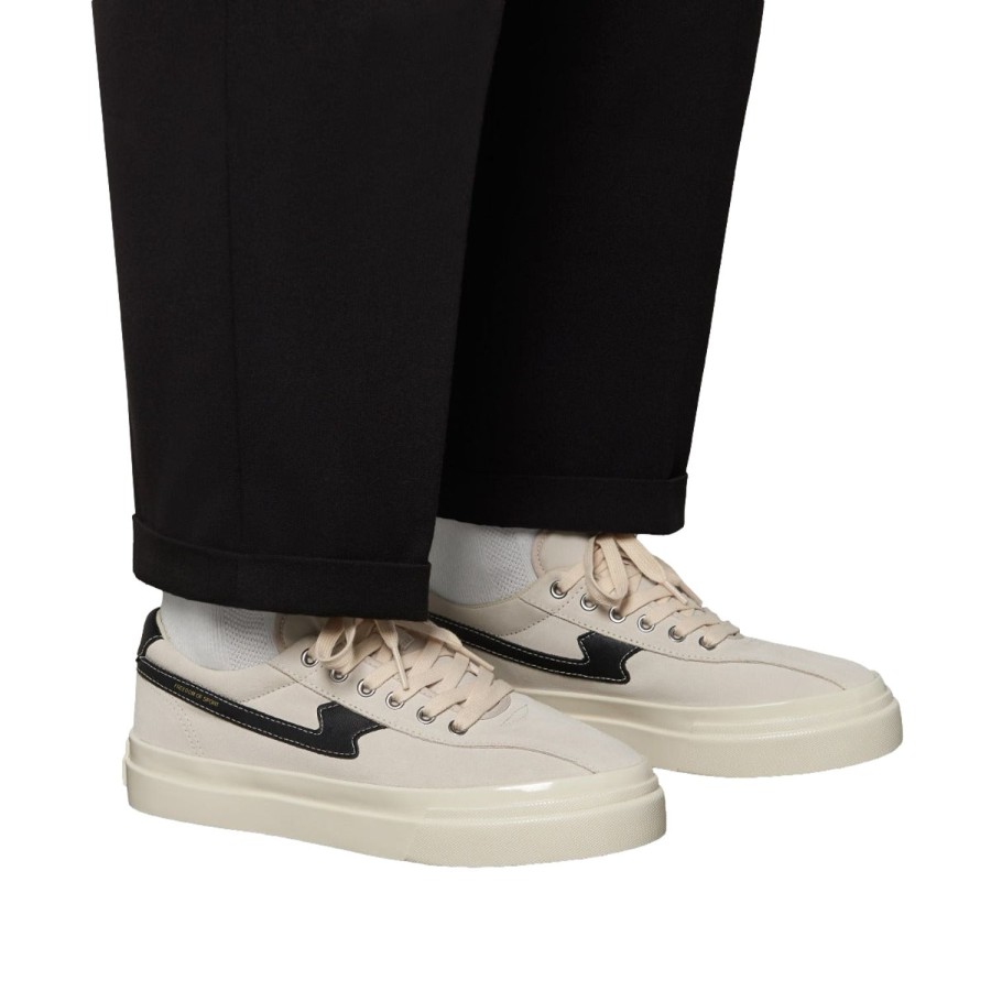 Herre Stepney Workers Club | Stepney Workers Club Dellow S-Strike Suede Sko Off-White