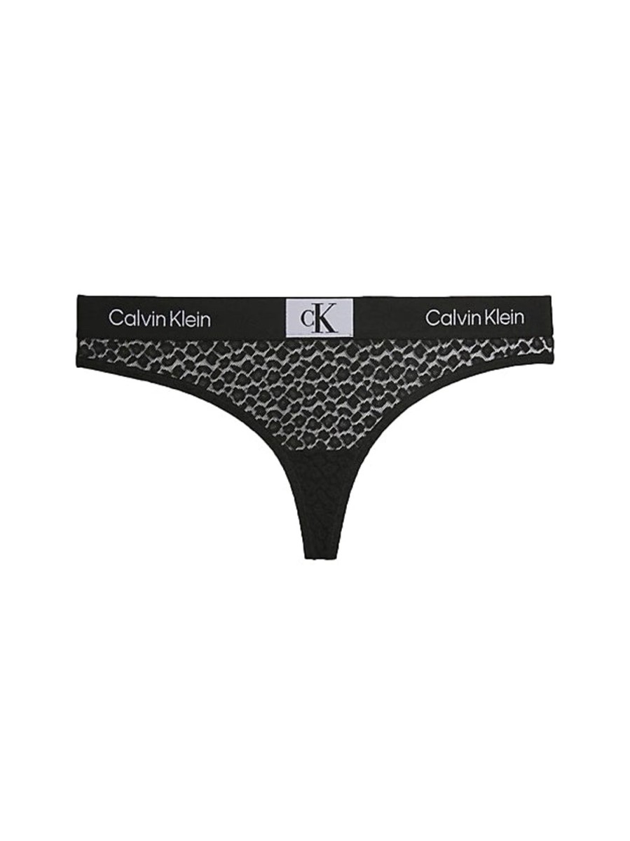 Dame Calvin Klein Underwear | Calvin Klein Underwear Modern Thong Undertoy Sort