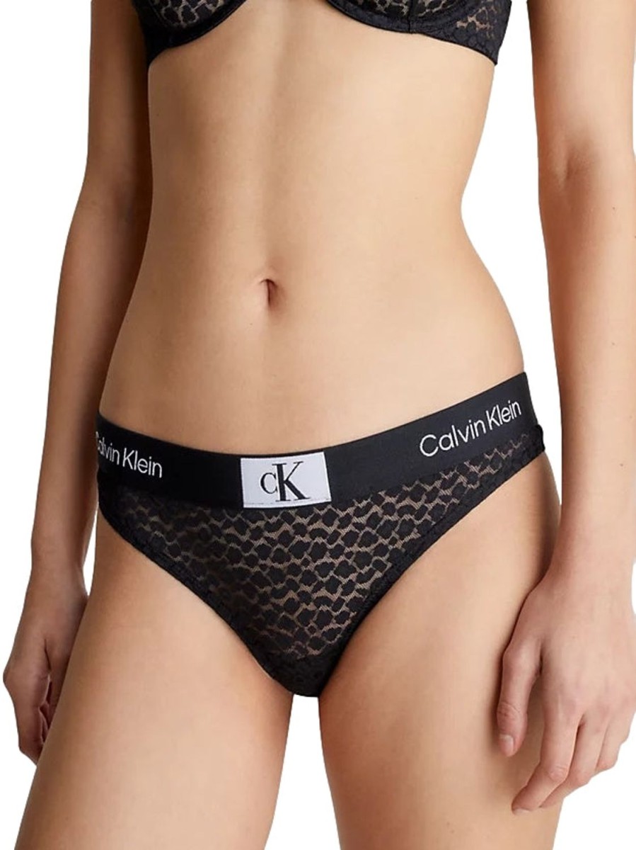 Dame Calvin Klein Underwear | Calvin Klein Underwear Modern Thong Undertoy Sort