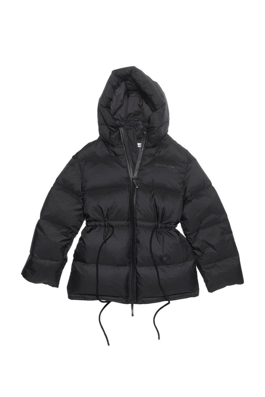 Dame Acne | Acne Hooded Puffer Jacket Jakke Sort