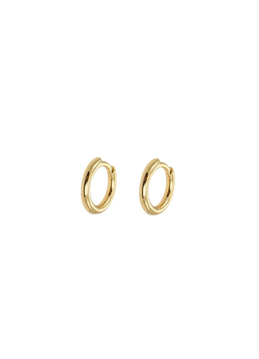 Smykker Emilia by Bon Dep | Emilia By Bon Dep Small Gold Hoops Oredobber Gull