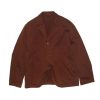 Herre Acne | Acne Single-Breasted Jacket Overshirt Cognac