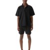 Herre Schnaydermans | Schnaydermans Polo Shirt Pique T-Shirt Sort