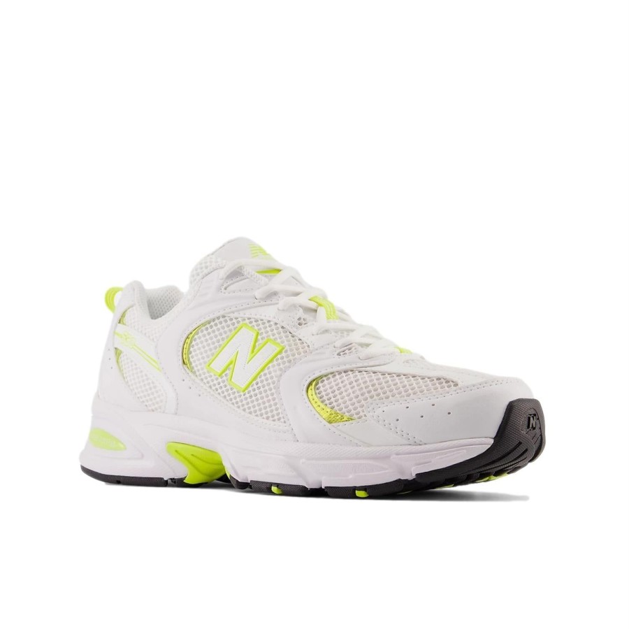 Dame New Balance | New Balance Mr 530 Dwp Sko Hvit Og Gul