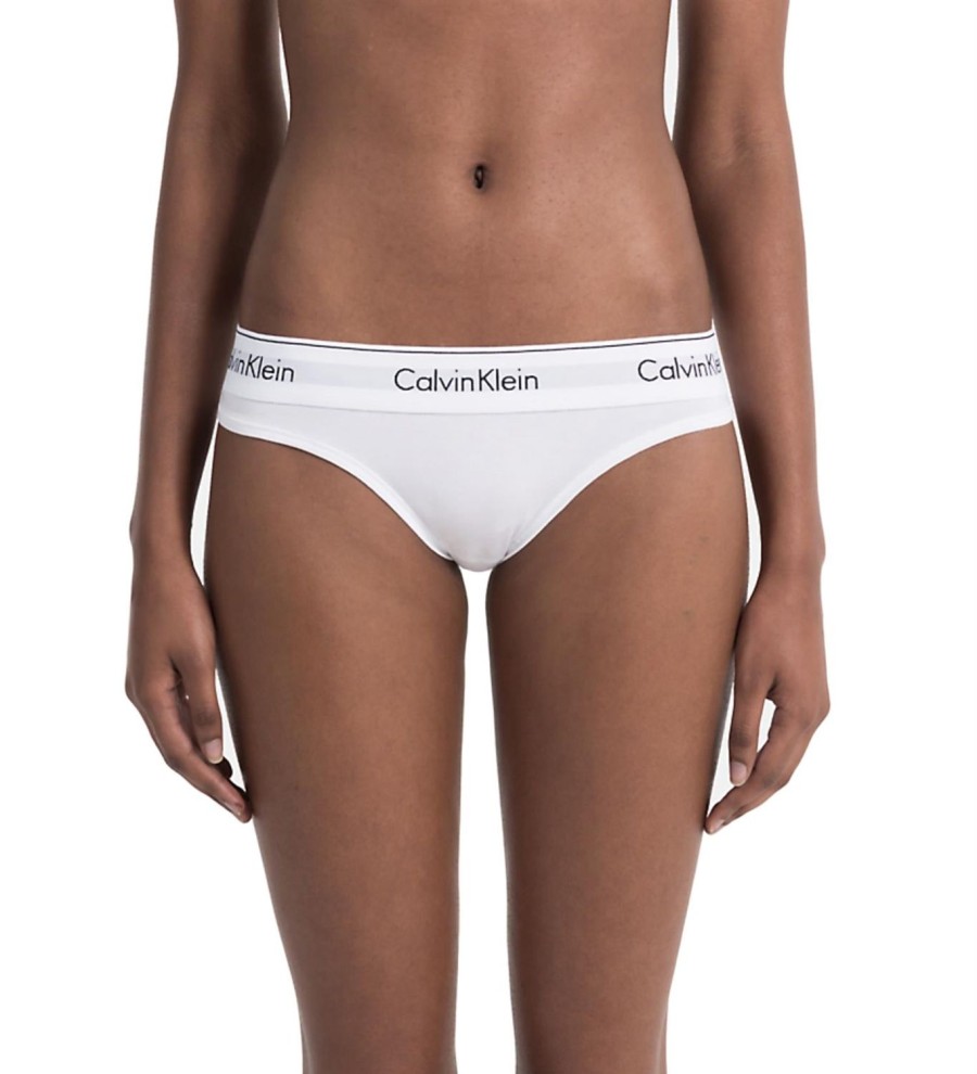 Dame Calvin Klein Underwear | Calvin Klein Underwear Thong Undertoy Hvit