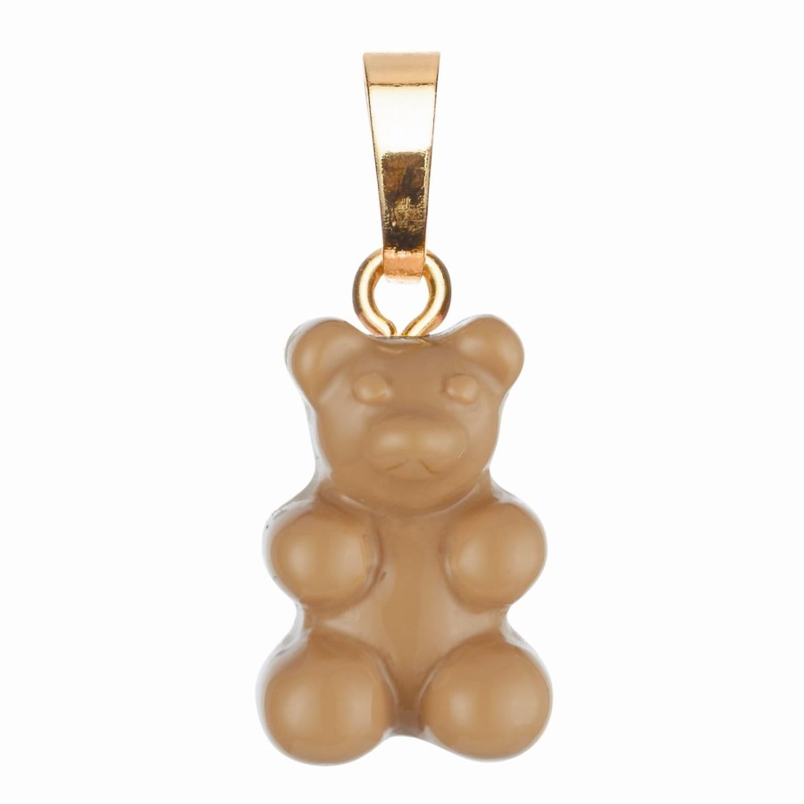 Smykker Crystal Haze | Crystal Haze Nostalgia Bear Charm Brun