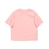 Dame Acne | Acne Stamp Logo T-Shirt T-Shirt Lys Rosa