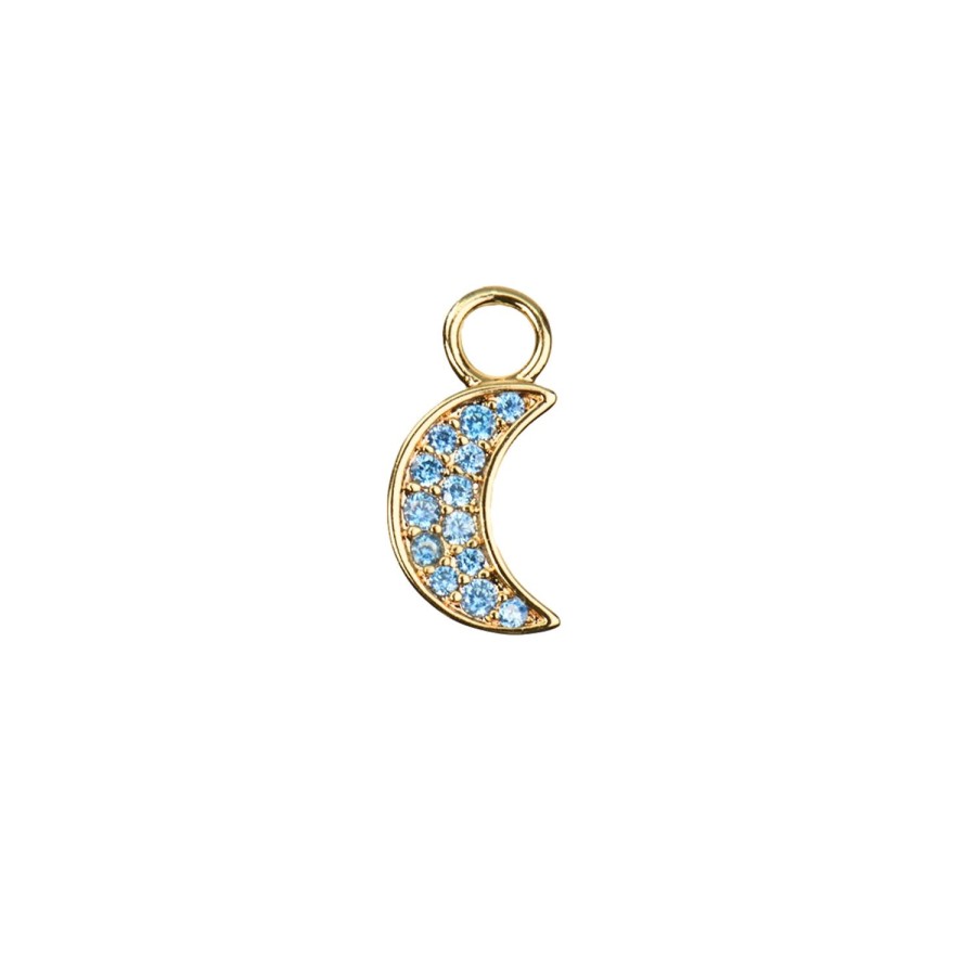 Smykker Emilia by Bon Dep | Emilia By Bon Dep Elise Charm Blue Moon Charm Gull