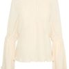 Dame Gestuz | Gestuz Celestegz Ls Blouse Genser Off-White