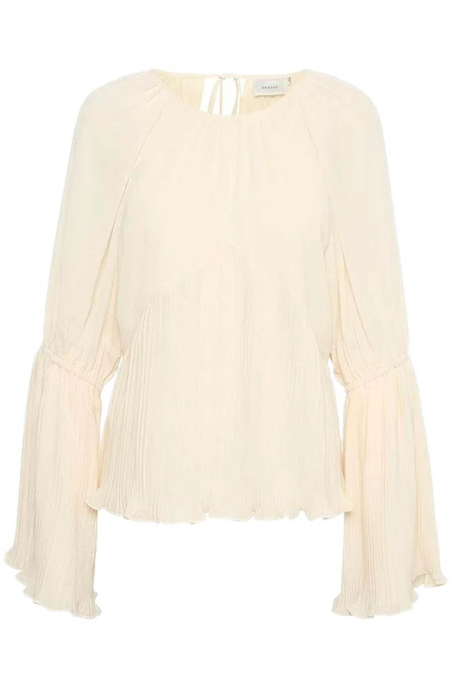 Dame Gestuz | Gestuz Celestegz Ls Blouse Genser Off-White