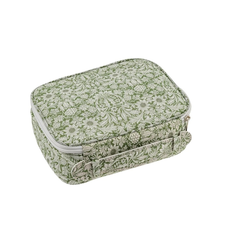 Smykker Bon Dep | Bon Dep Soft Beauty Bag Mw Toalettmappe Gronn