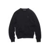 Dame Acne | Acne Face Crew Neck Sweater Genser- Sort