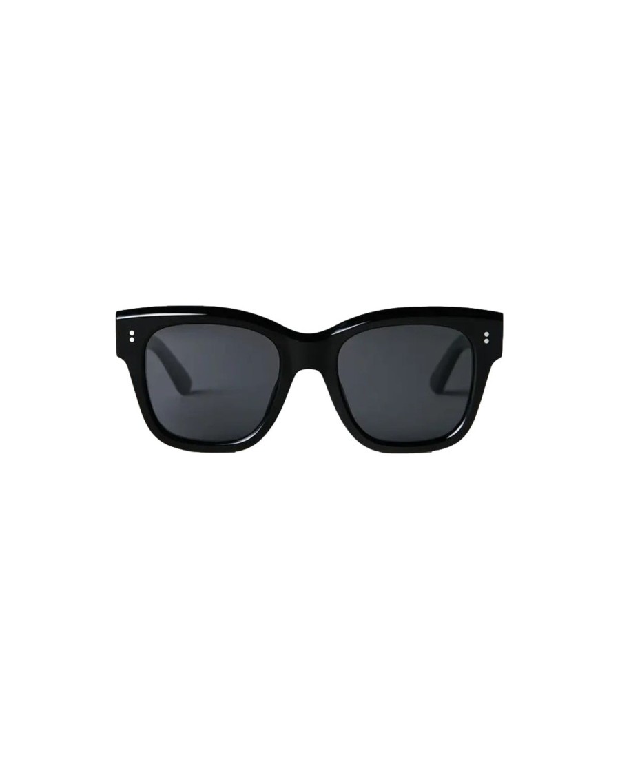 Dame Chimi Eyewear | Chimi Eyewear 07.2 Black Solbriller Sort