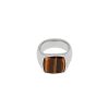 Smykker Tom Wood Jewellery | Tom Wood Jewellery Cushion Tiger Eye Ring Solv