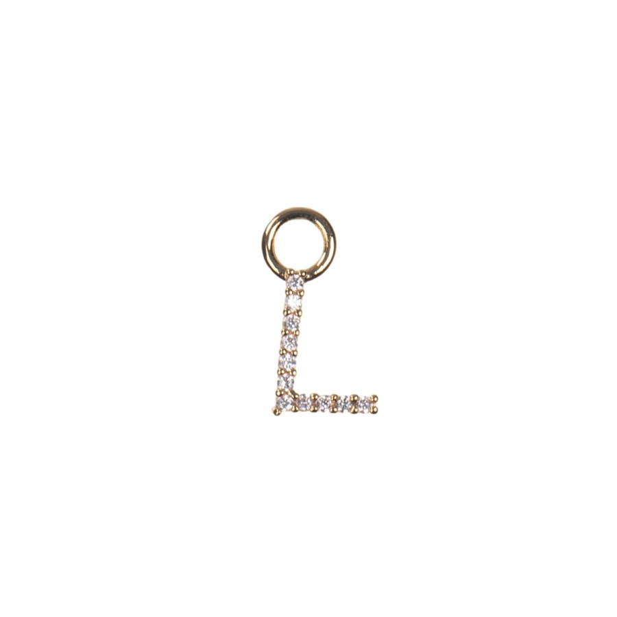 Smykker Emilia by Bon Dep | Emilia By Bon Dep Letter Charm L Charm Gull