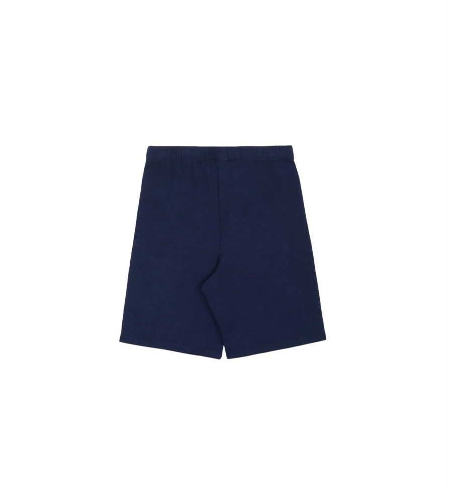 Dame Sporty u0026 Rich | Sporty & Rich Wellness Biker Short Shorts Marine