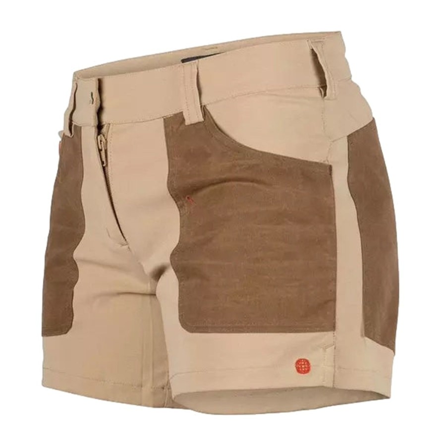 Dame Amundsen | Amundsen 5 Incher Field Shorts Shorts Brun/Beige