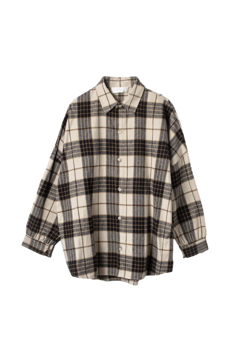 Dame FWSS | Fwss Wood Oversized Flannel Shirt Skjorte Ruter