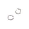 Smykker Tom Wood Jewellery | Tom Wood Jewellery Classic Hoop Small Silver Oredobber Solv