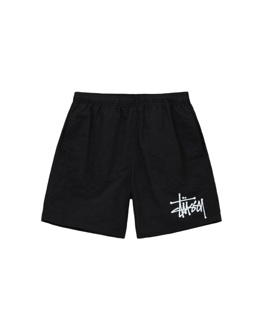 Herre Stussy | Stussy Big Basic Water Short Shorts Sort