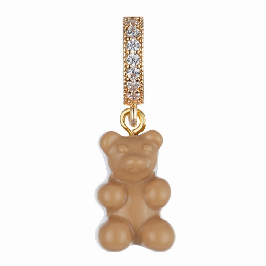 Smykker Crystal Haze | Crystal Haze Nostalgia Bear Charm Brun