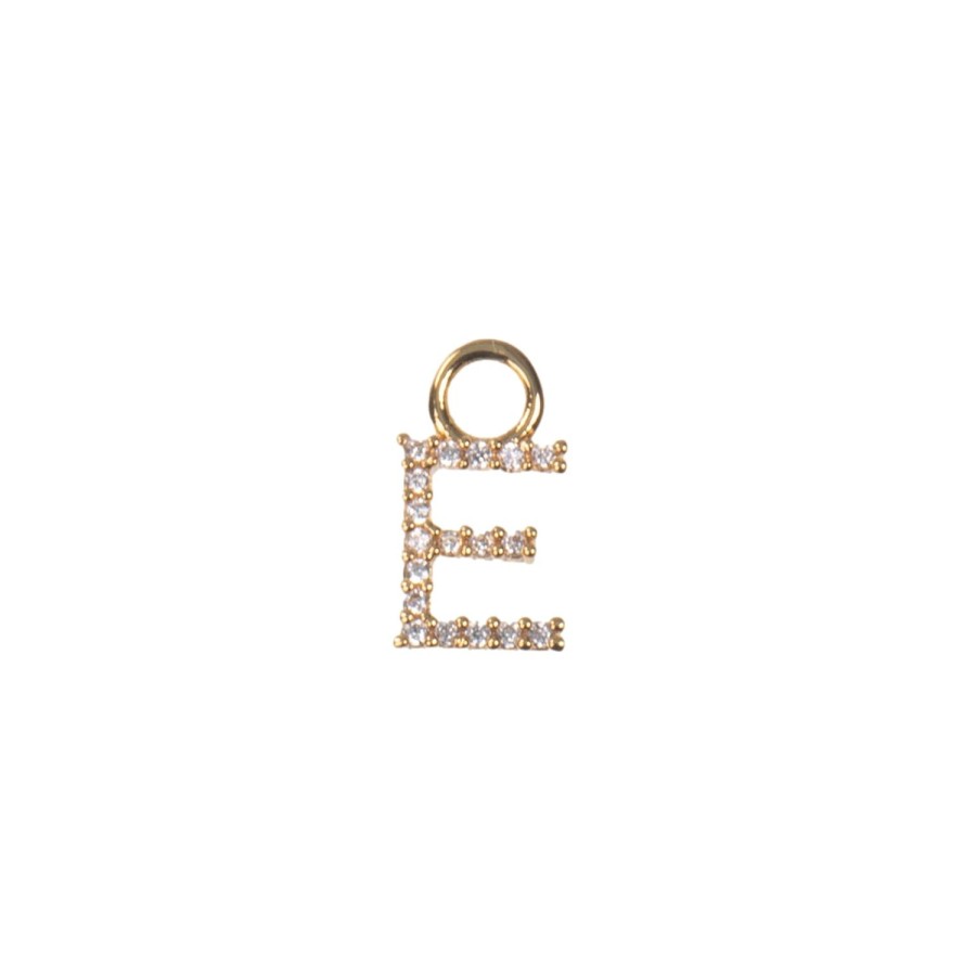 Smykker Emilia by Bon Dep | Emilia By Bon Dep Letter Charm E Charm Gull