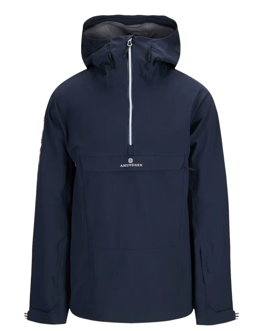 Herre Amundsen | Amundsen Peak Anorak Mens Jakke Morkebla