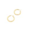 Smykker Tom Wood Jewellery | Tom Wood Jewellery Classic Hoop Thick Large Gold Oredobber Gull