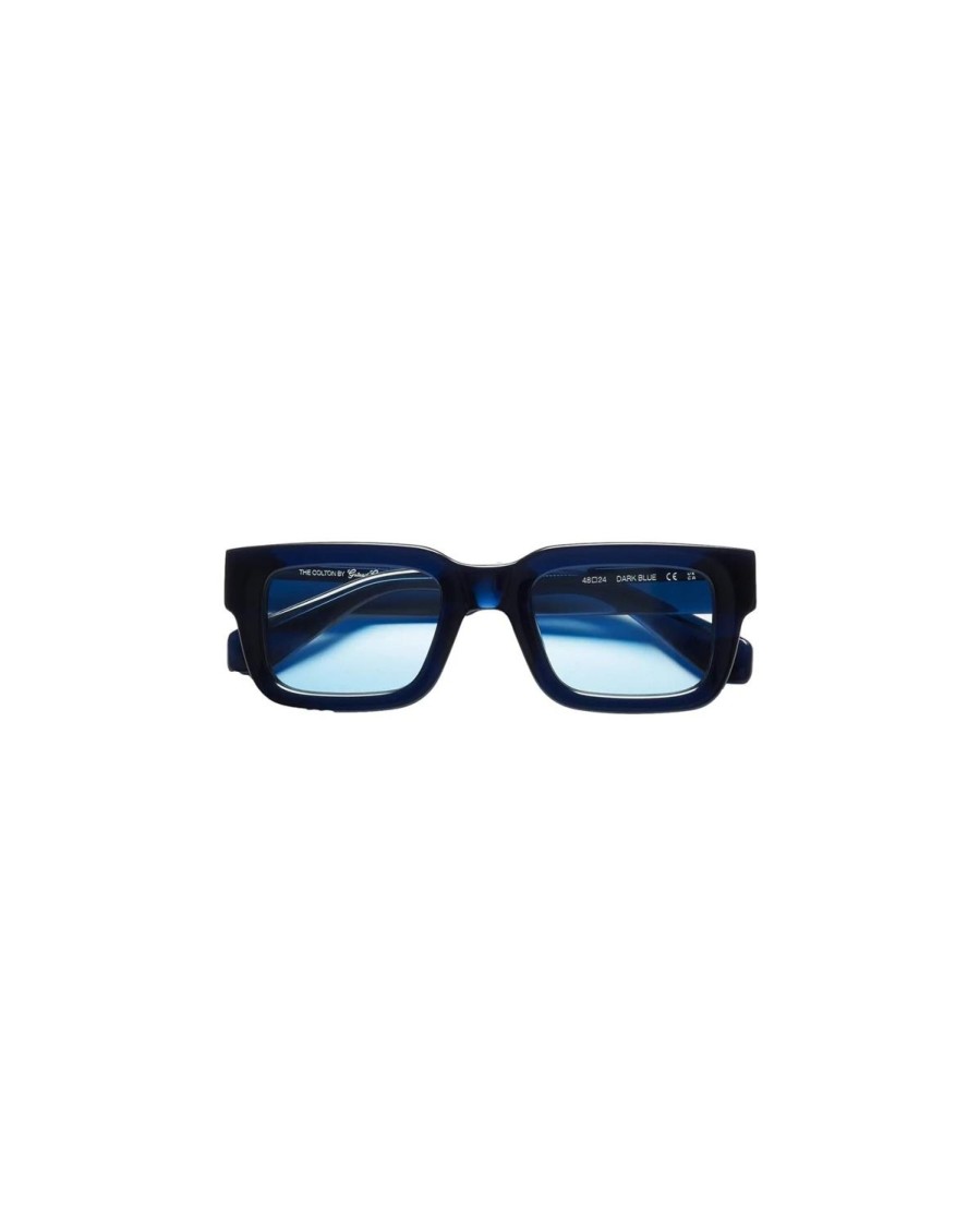 Dame Chimi Eyewear | Chimi Eyewear The Colton Almost Black Solbriller Morkebla