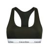 Dame Calvin Klein Underwear | Calvin Klein Underwear Light Lined Bralette Undertoy Oliven