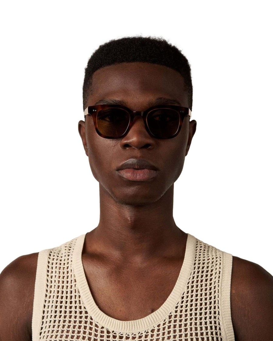 Dame Chimi Eyewear | Chimi Eyewear Tortoise 02 Solbriller Brun Monster