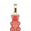 Smykker Crystal Haze | Crystal Haze Nostalgia Bear Charm Morkeoransje