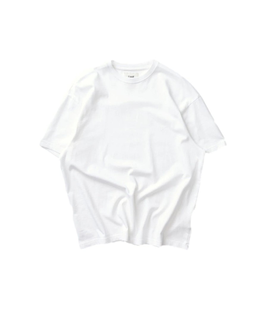 Herre Livid | Livid Nelson Organic White T-Shirt Hvit