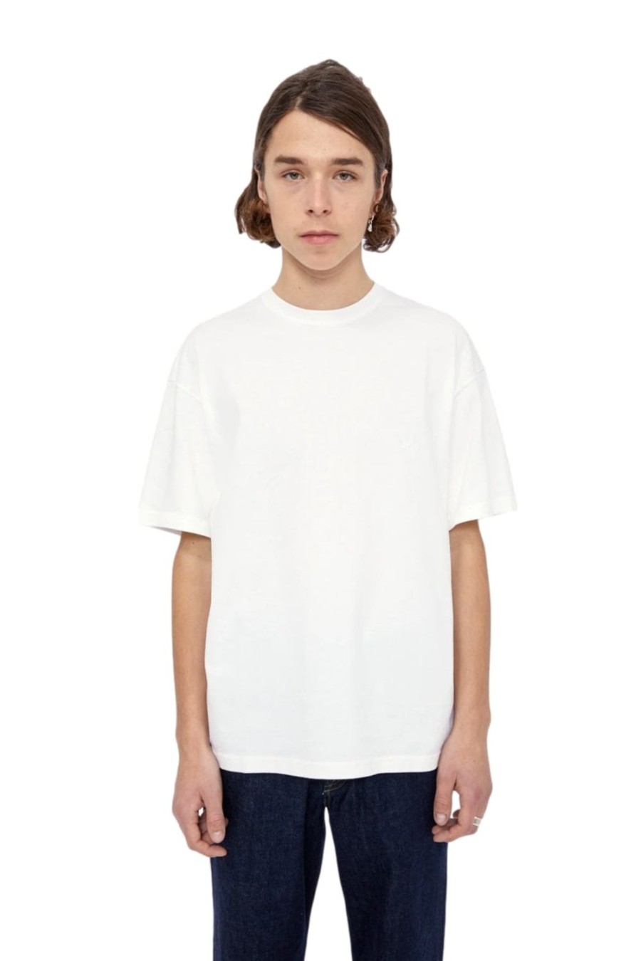 Herre Livid | Livid Nelson Organic White T-Shirt Hvit