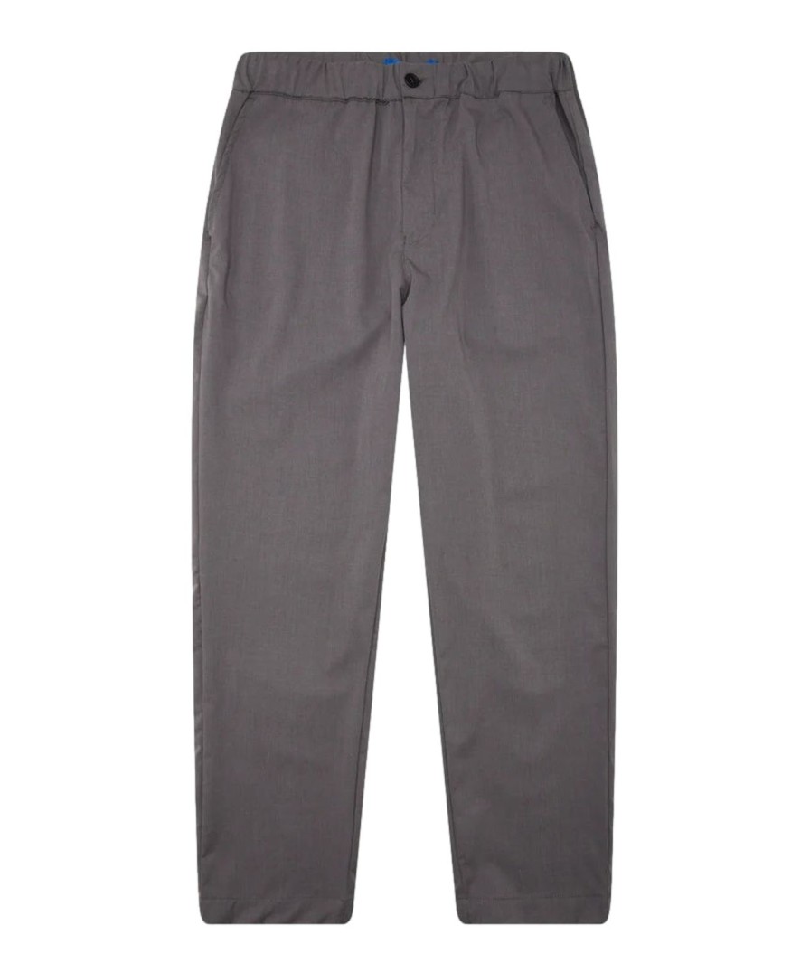 Herre Garment Project | Garment Project Dressed Pant Grey Melange Bukse Gra