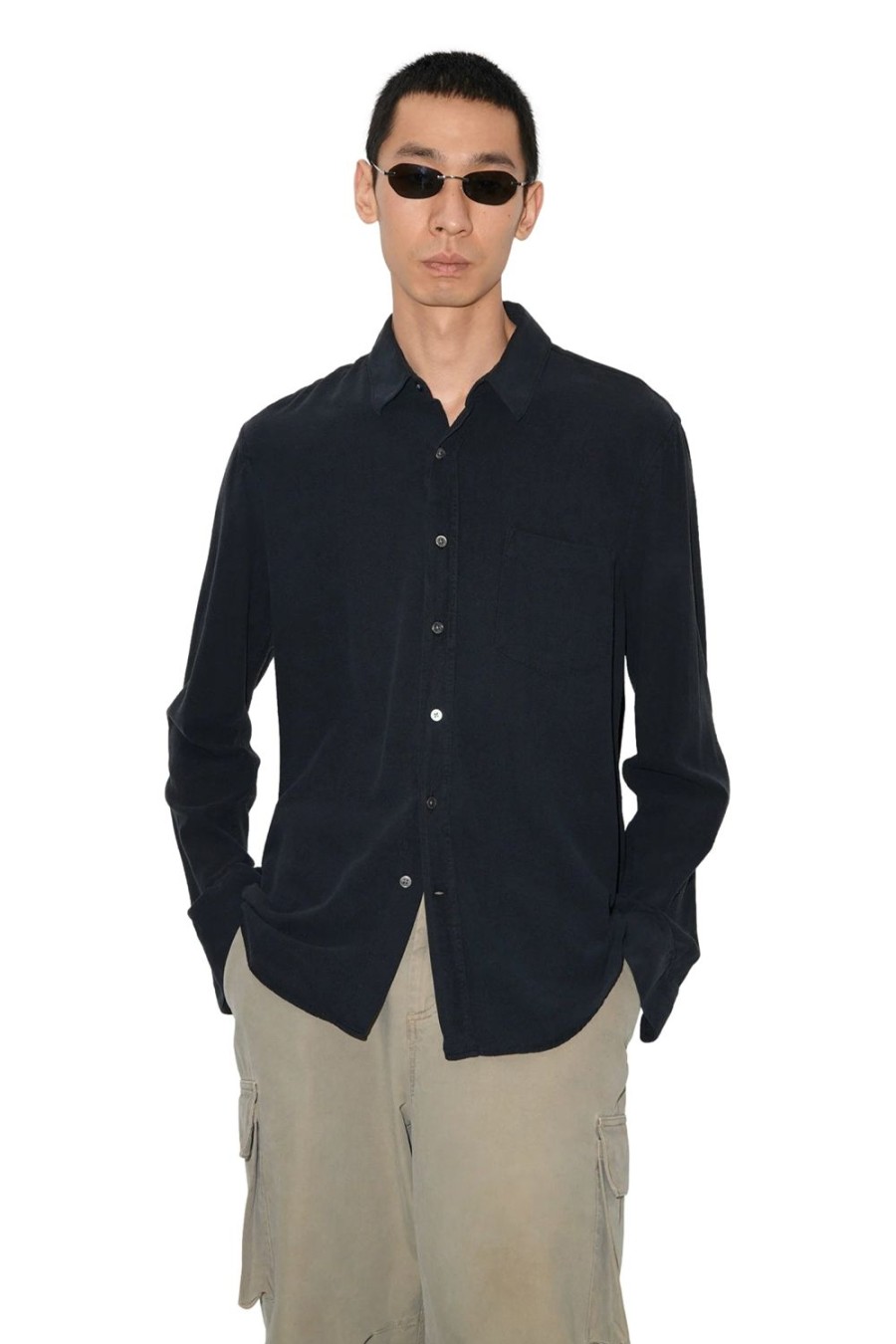 Herre Our Legacy | Our Legacy Classic Shirt Skjorte Sort