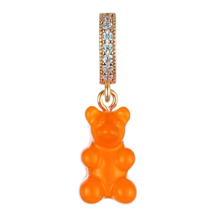 Smykker Crystal Haze | Crystal Haze Nostalgia Bear Charm Oransje