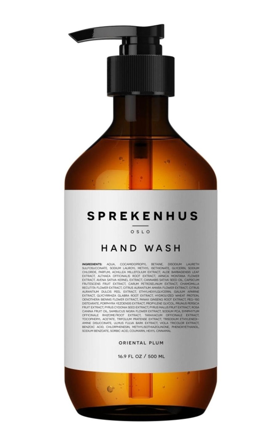 Livsstil Sprekenhus | Sprekenhus Hand Wash Large Oriental Plum Handsape Gjennomsiktig