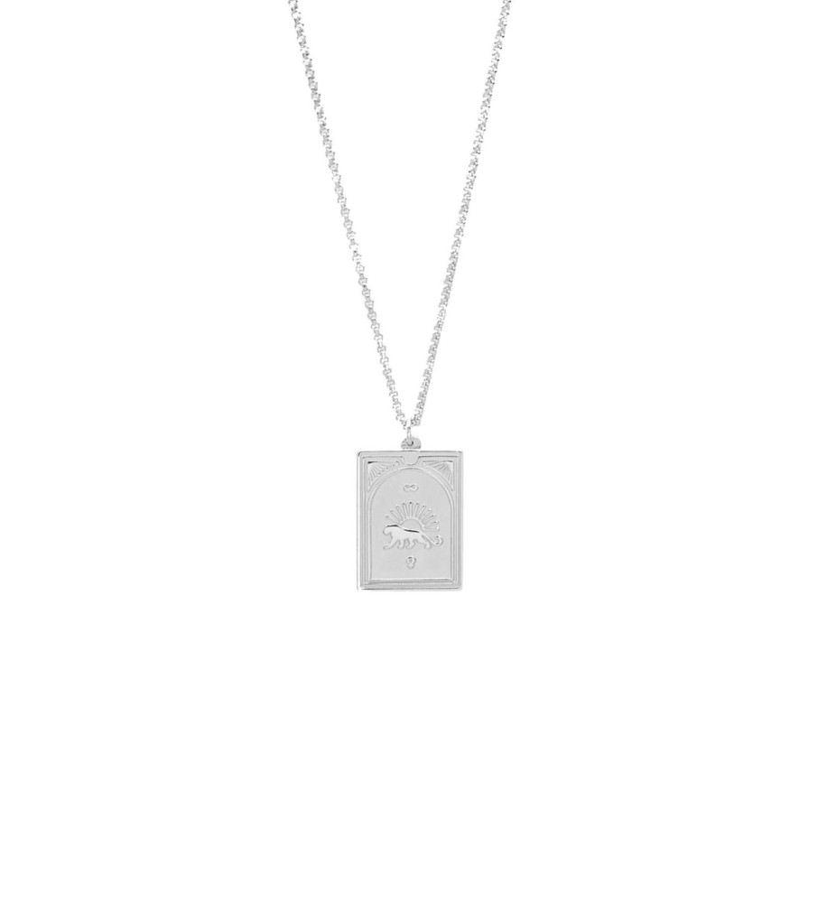 Smykker Tom Wood Jewellery | Tom Wood Jewellery Tarot Strength Pendant Smykke Solv