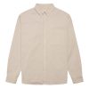 Herre Garment Project | Garment Project Heavy Twill Shirt Skjorte Off-White