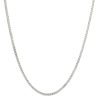 Smykker Tom Wood Jewellery | Tom Wood Jewellery Curb Chain M Silver 18Inch Smykke Solv